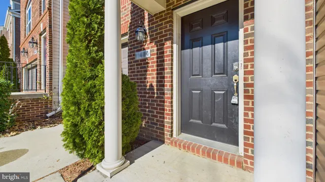 a view of a door and outdoor space