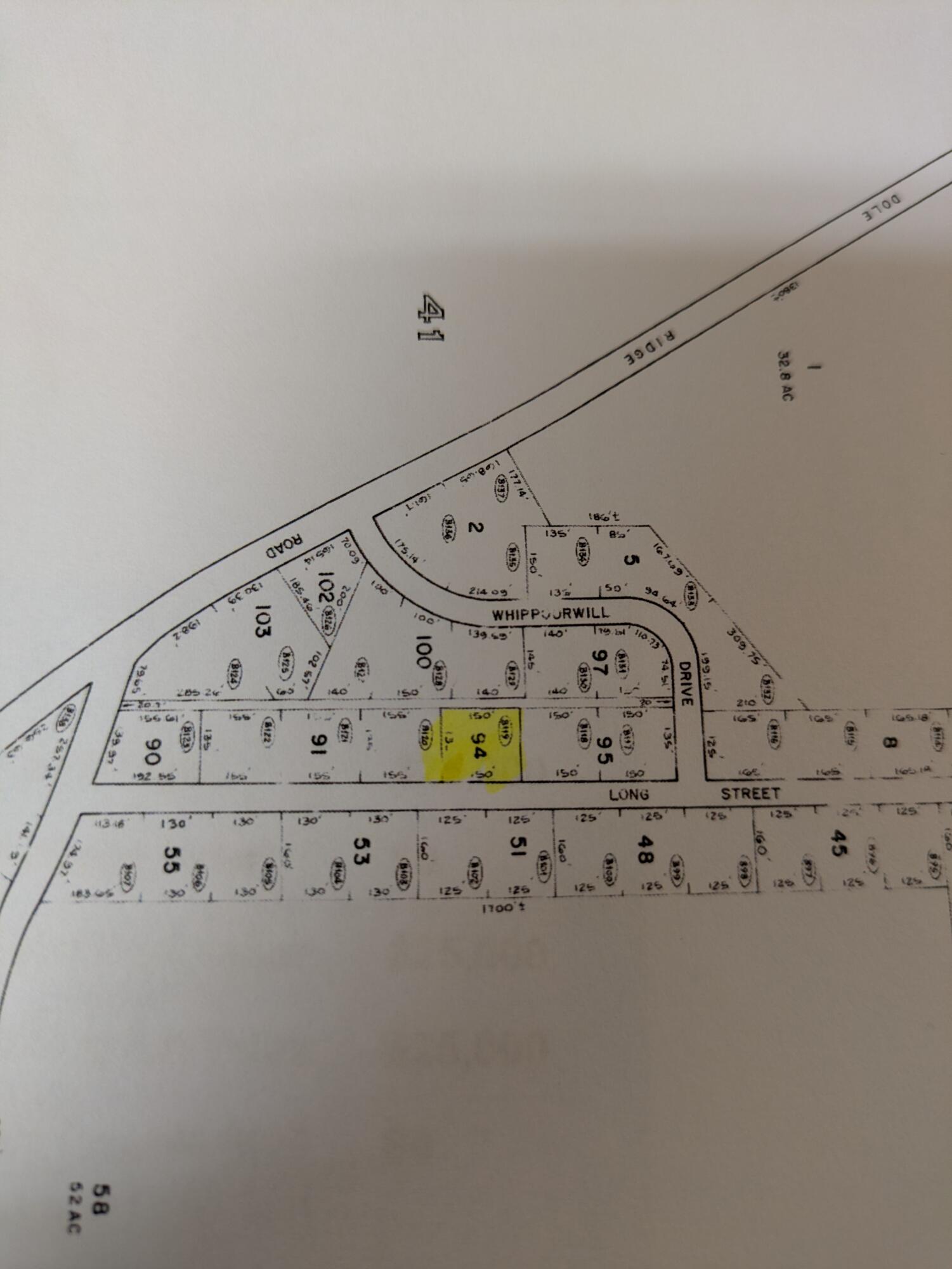 Lot 94 Long Street Limerick, ME 04048 - Photo 2 of 2 Map 40 Lot 94 Map