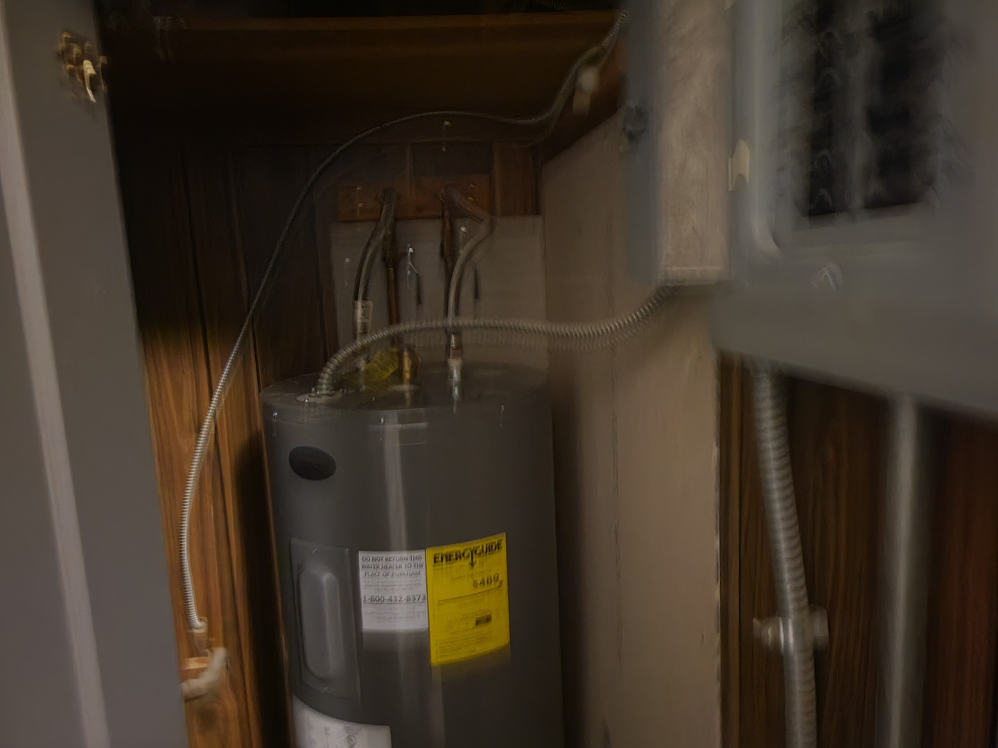 1818 4th Street Peru, IL 61354 - Photo 14 of 36 a close view of water heater room