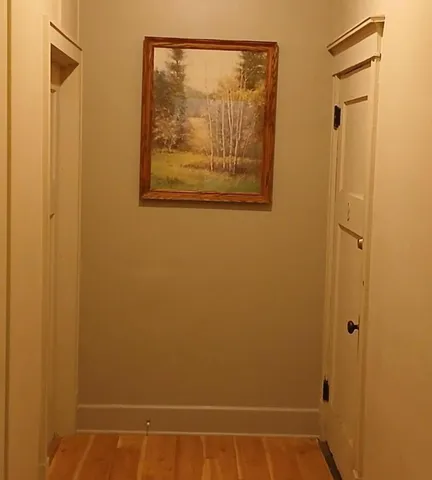 a view of a small space