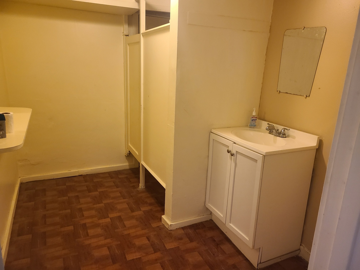 1818 4th Street Peru, IL 61354 - Photo 39 of 44 a bathroom with a sink and a mirror