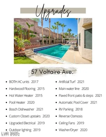 $3,700 | 57 Voltaire Avenue, Henderson, NV 89002