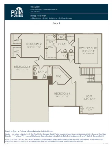$489,900 | 6378 Stone Side Drive, Plainfield, IN 46168