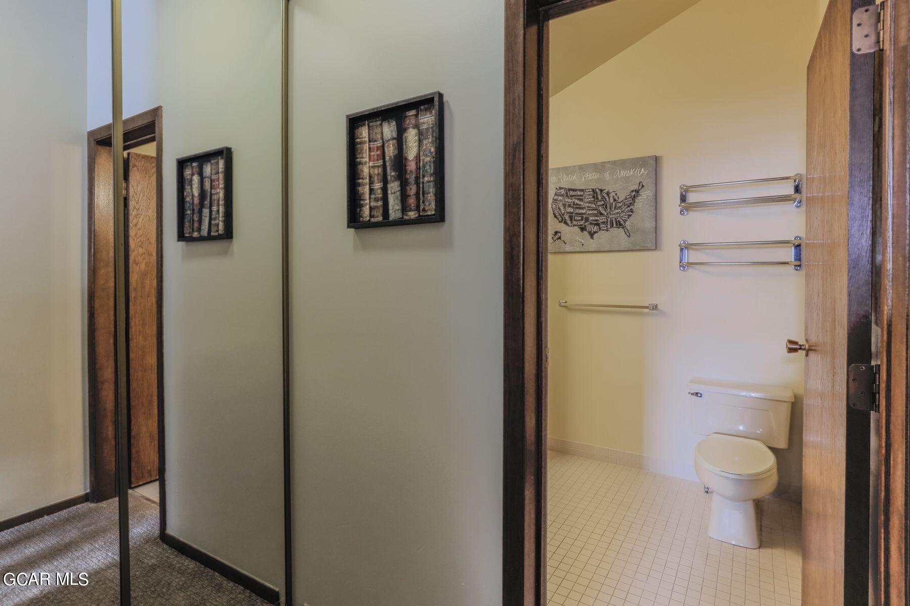 96 Mountainside Drive, Unit B 58 Granby, CO 80446 - Photo 22 of 42 a bathroom with a toilet sink