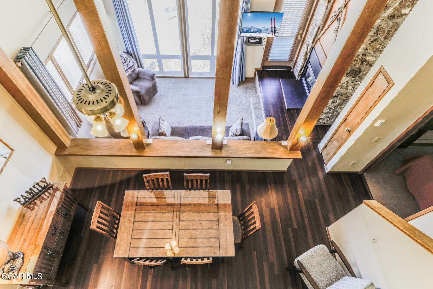 96 Mountainside Drive, Unit B 58 Granby, CO 80446 - Photo 6 of 42 a view of front door of house with stairs