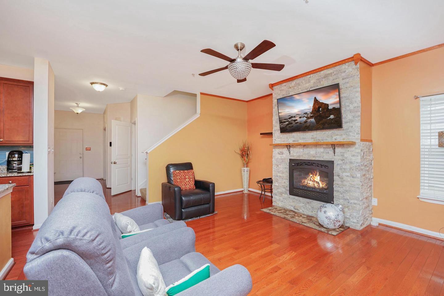 1932 Rushley Road Baltimore, MD 21234 - Photo 9 of 29 FAMILY ROOM WITH CUSTOM FIREPLACE