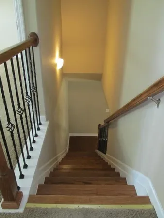 a backyard of a house