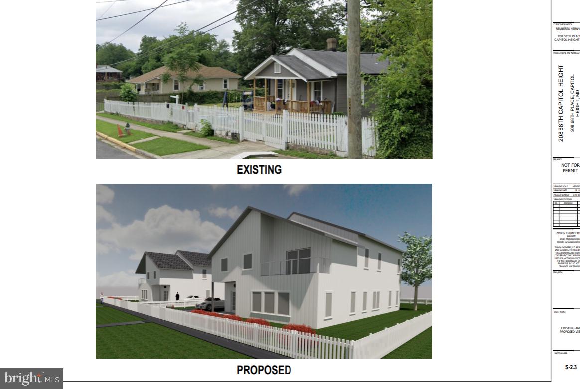 208 68th Place Capitol Heights, MD 20743 - Photo 15 of 15 a balcony with view of the house