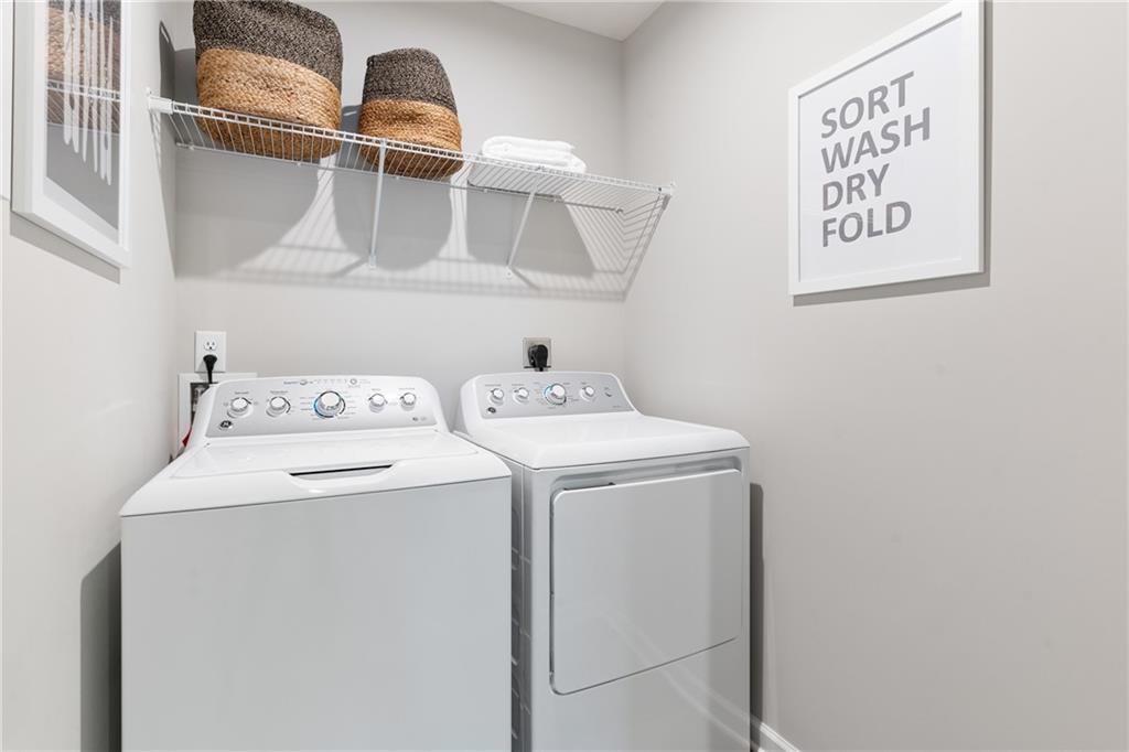 101 Jerome Drive Butler, PA 16001 - Photo 23 of 34 a utility room with dryer and washer