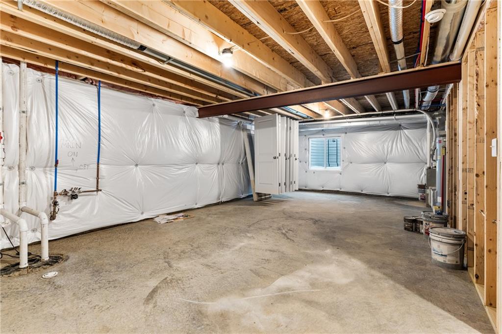 101 Jerome Drive Butler, PA 16001 - Photo 29 of 34 a view of a room with wooden walls and stairs