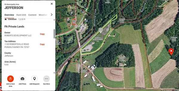 $600,000 | 9.63-acres Robertsville Road, Punxsutawney, PA 15767