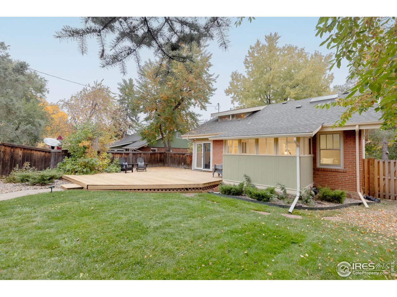 855 15th Street Boulder, CO 80302 - Photo 20 of 21 Back yard
