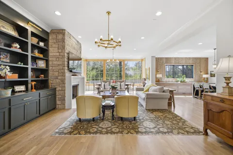 a white bath tub sitting next to a window