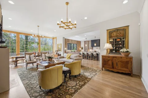 a close view of closet