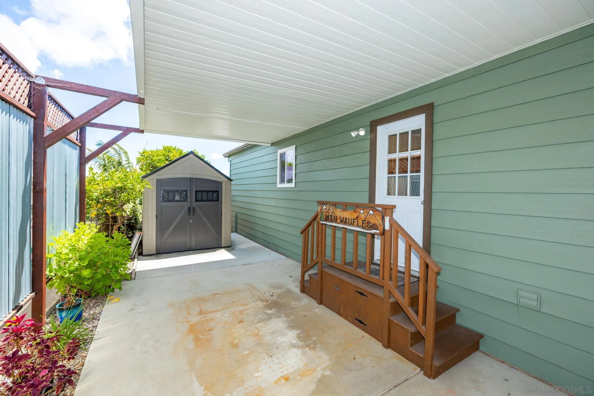 116 Havenview Lane Oceanside, CA 92056 - Photo 33 of 47 a view of front door and small garden