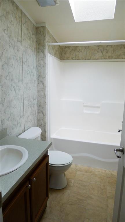 237 Campground Road Livermore Falls, ME 04254 - Photo 15 of 30 Common bath. Notice the skylight.