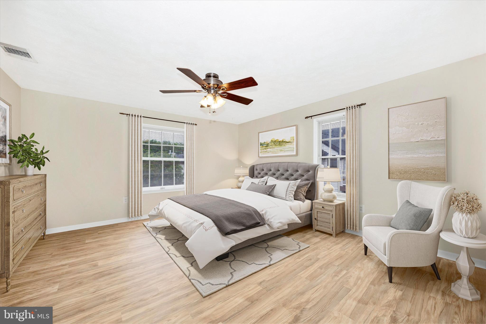 813 Stratford Way, Unit J Frederick, MD 21701 - Photo 13 of 25 Virtually staged primary bedroom