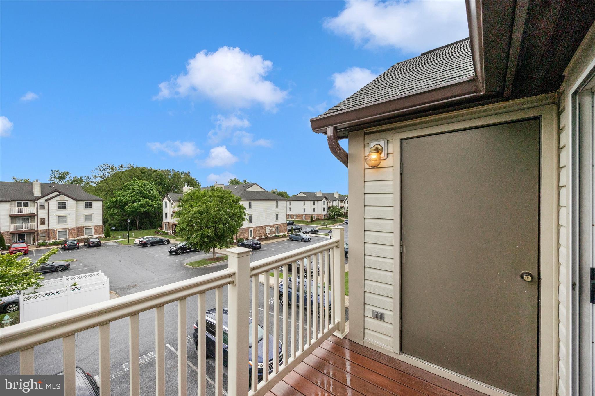 813 Stratford Way, Unit J Frederick, MD 21701 - Photo 20 of 25 Balcony with additional storage