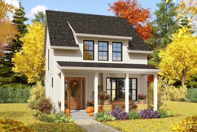 front view of a house