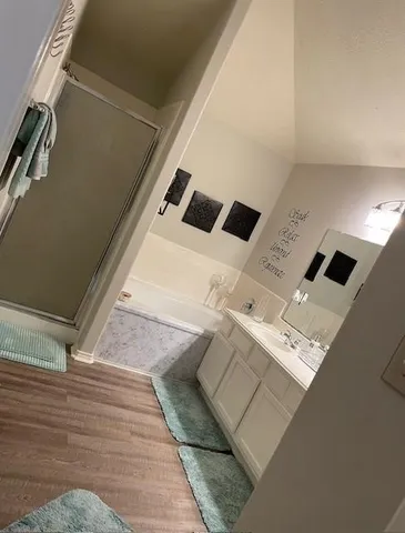 a view of living room with furniture and floor to ceiling window