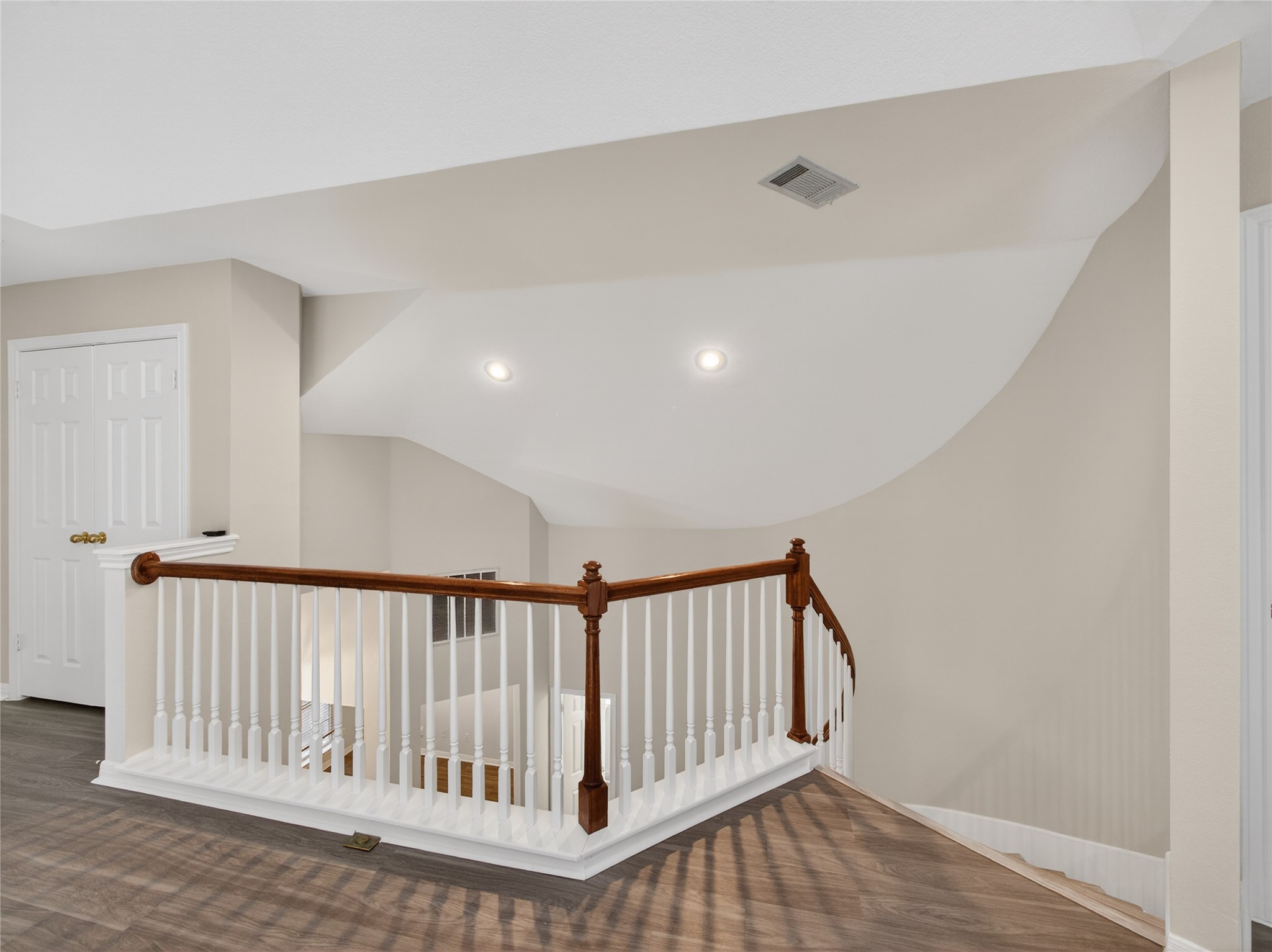 11029 Ballybunion Place Austin, TX 78747 - Photo 25 of 40 a view of staircase with white walls