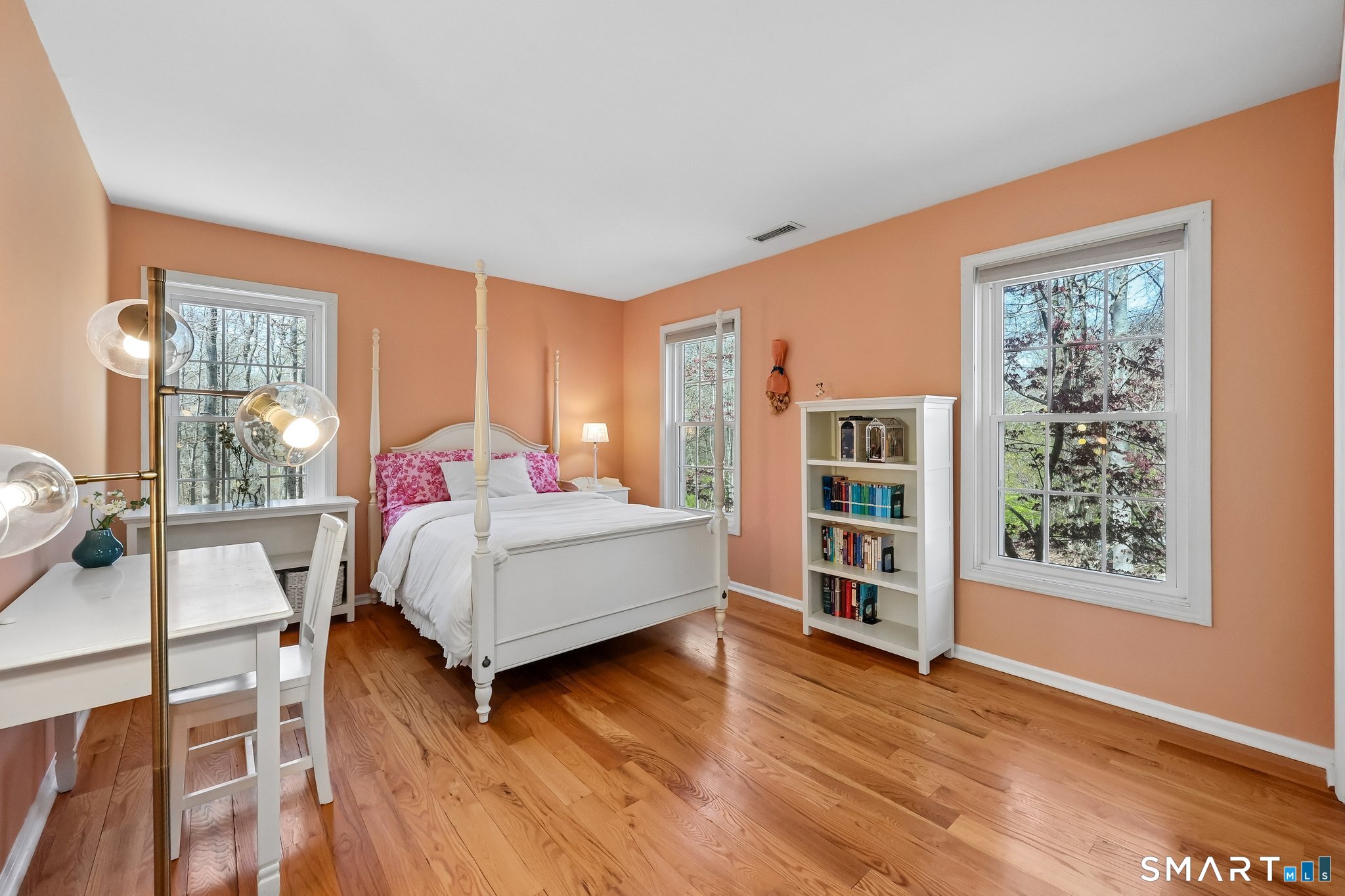 86 Quail Run Madison, CT 06443 - Photo 24 of 37 Bedroom #2. The owners had hardwood installed in all of the bedrooms