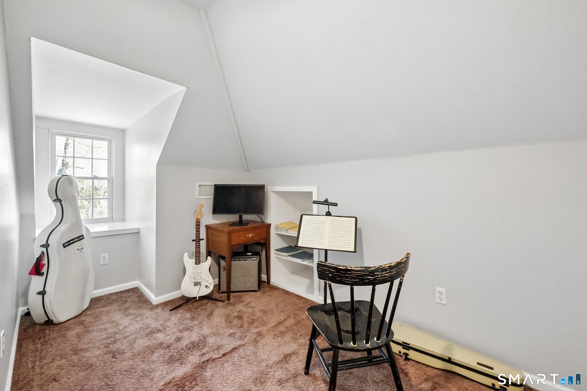 86 Quail Run Madison, CT 06443 - Photo 28 of 37 The third floor is finished. This is one of the finished rooms. Notice the window seat