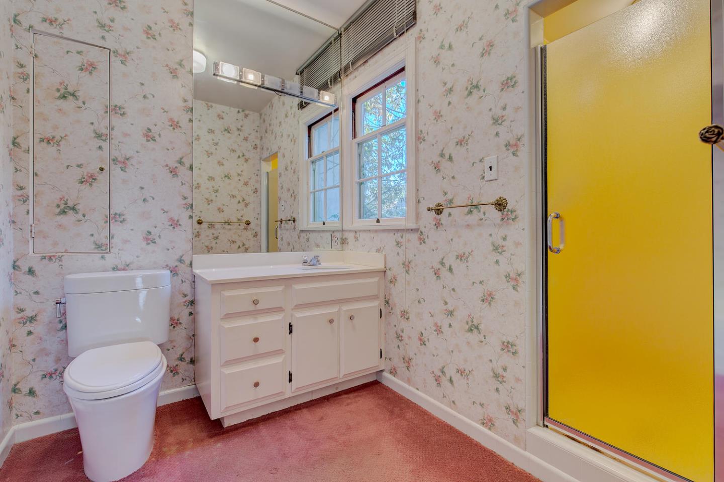 540 Roehampton Road Hillsborough, CA 94010 - Photo 14 of 27 a bathroom with a granite countertop sink toilet and shower