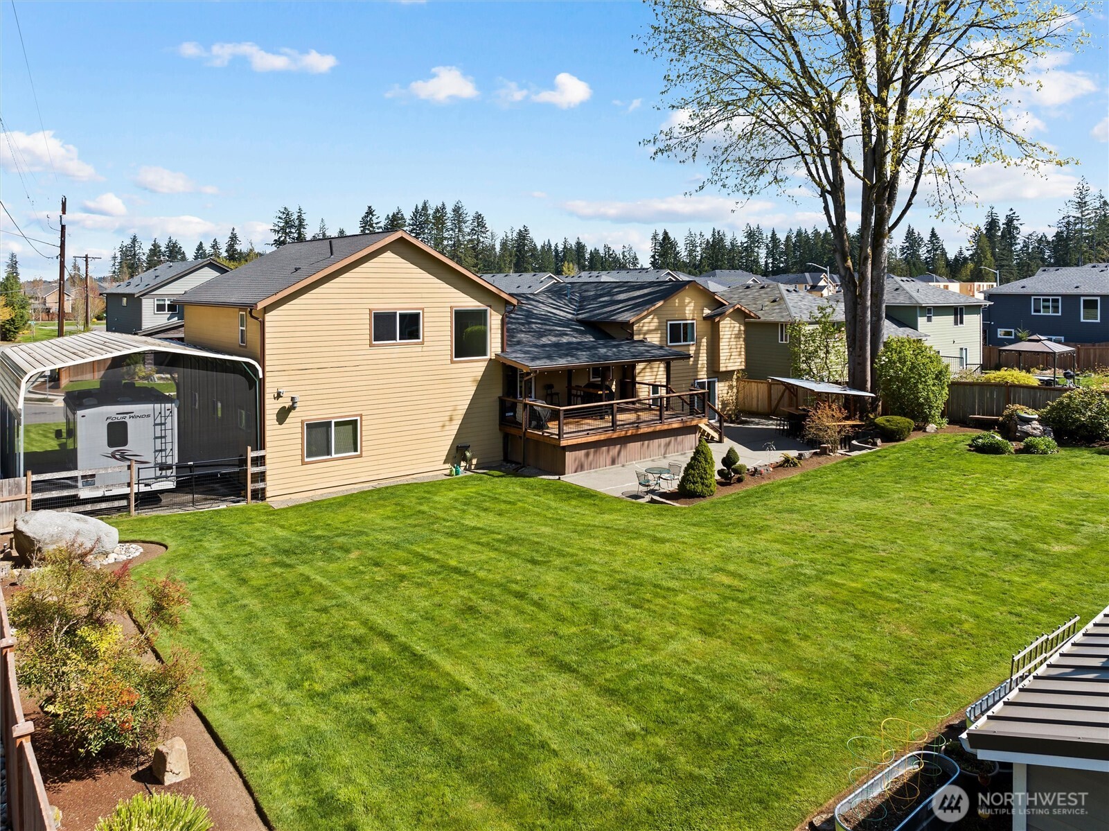 3804 199th Street Southeast Bothell, WA 98012 - Photo 5 of 33 a view of a house with backyard and sitting area
