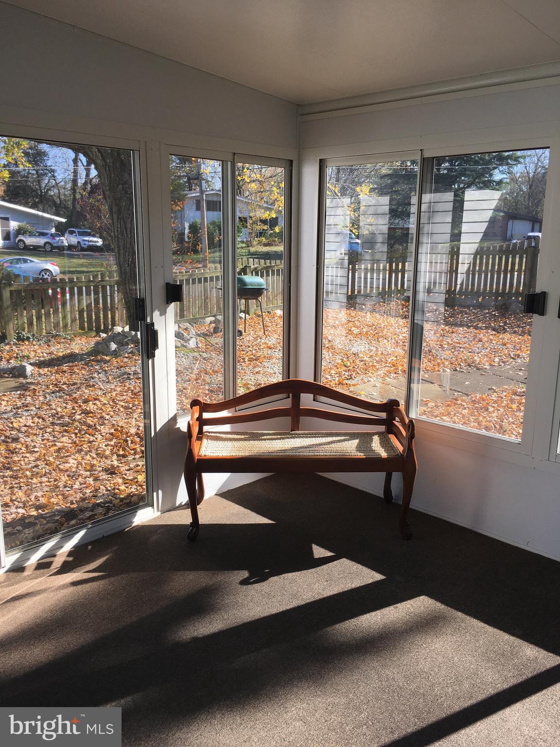6000 Ridge View Drive Alexandria, VA 22310 - Photo 24 of 30 Cozy Sunroom