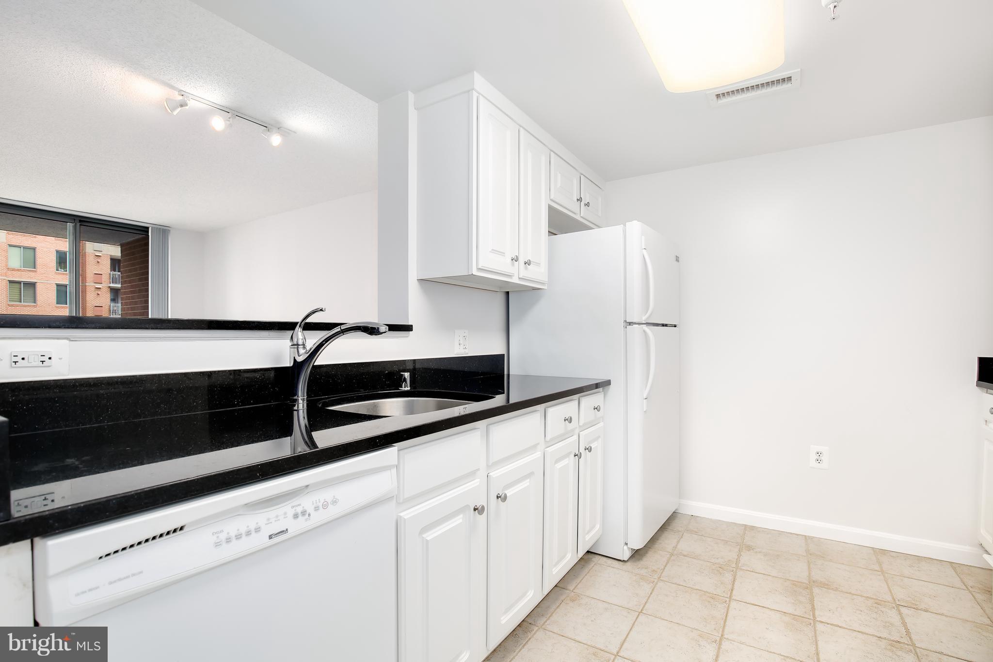 11710 Old Georgetown Road, Unit 1124 North Bethesda, MD 20852 - Photo 3 of 30 a kitchen with a sink and cabinets