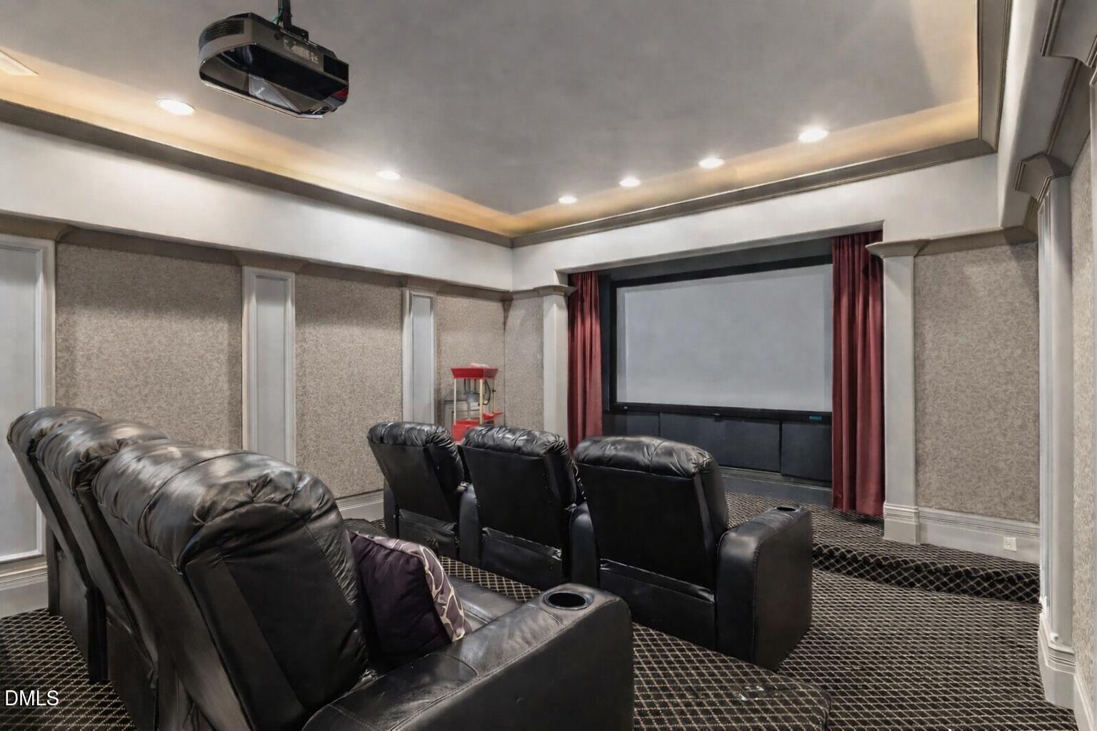 149 Perfect Moment Drive Durham, NC 27713 - Photo 67 of 100 Theater Room