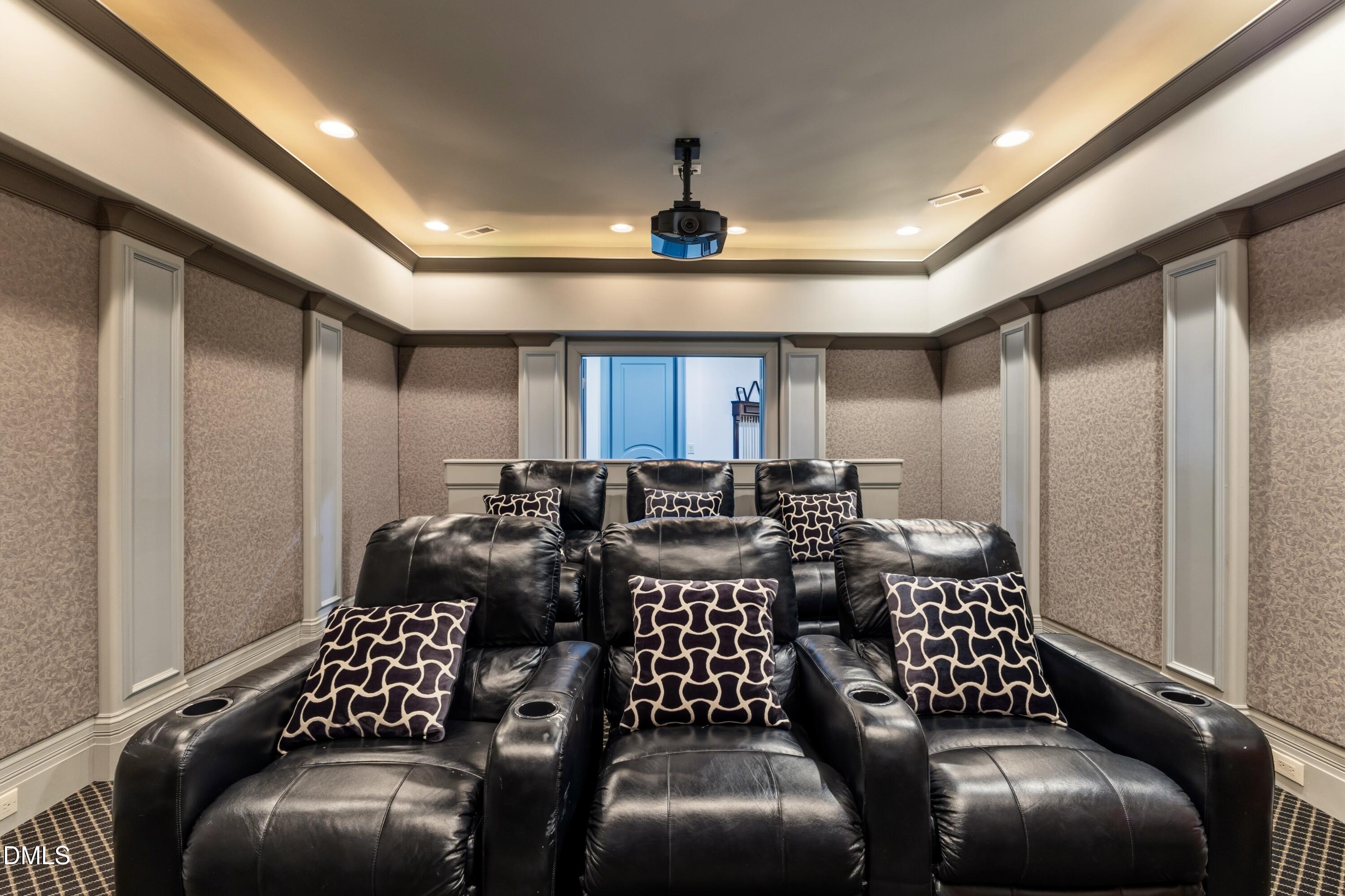 149 Perfect Moment Drive Durham, NC 27713 - Photo 68 of 100 Theater Room