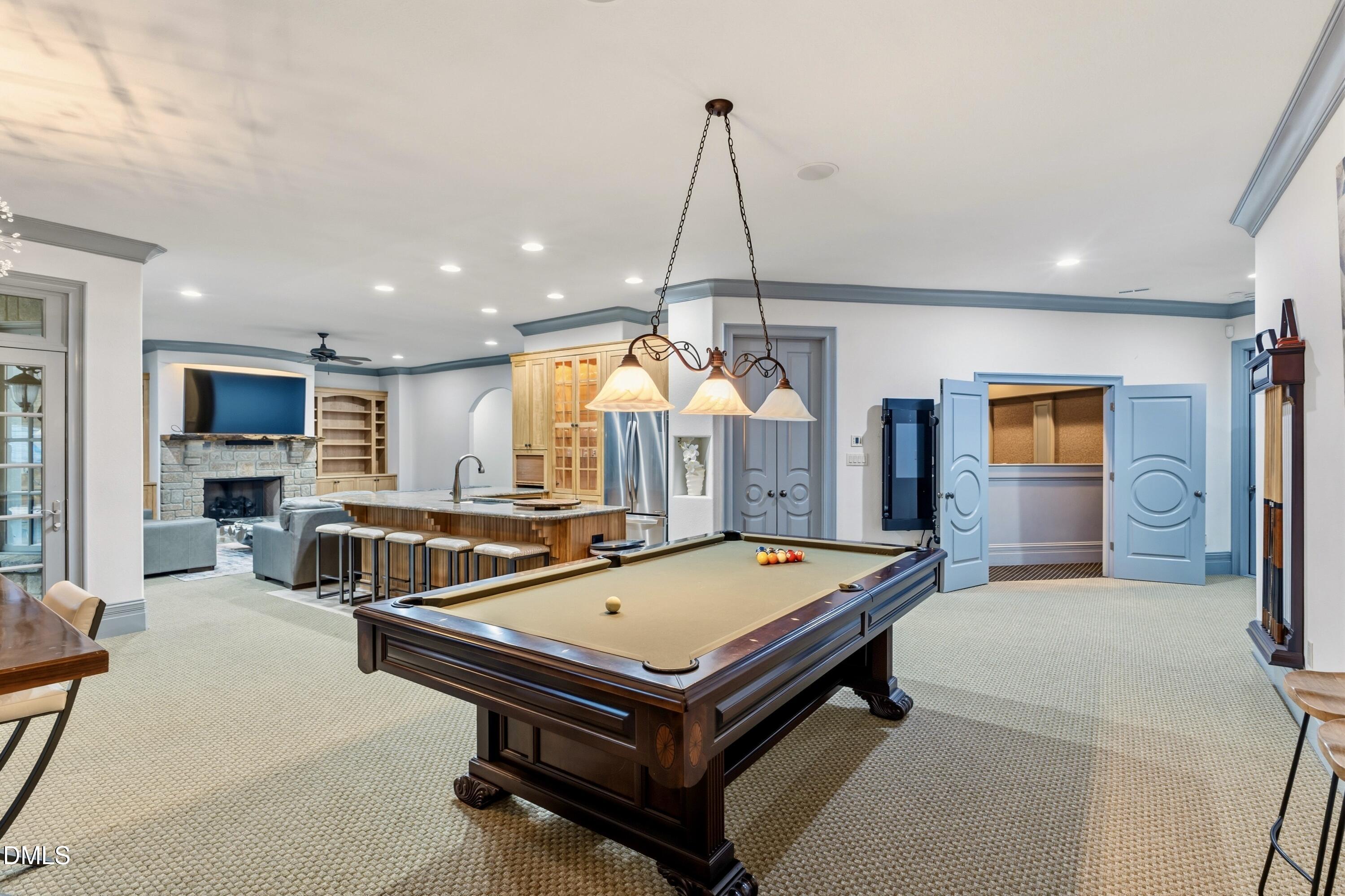 149 Perfect Moment Drive Durham, NC 27713 - Photo 70 of 100 Rec/Billiards Room