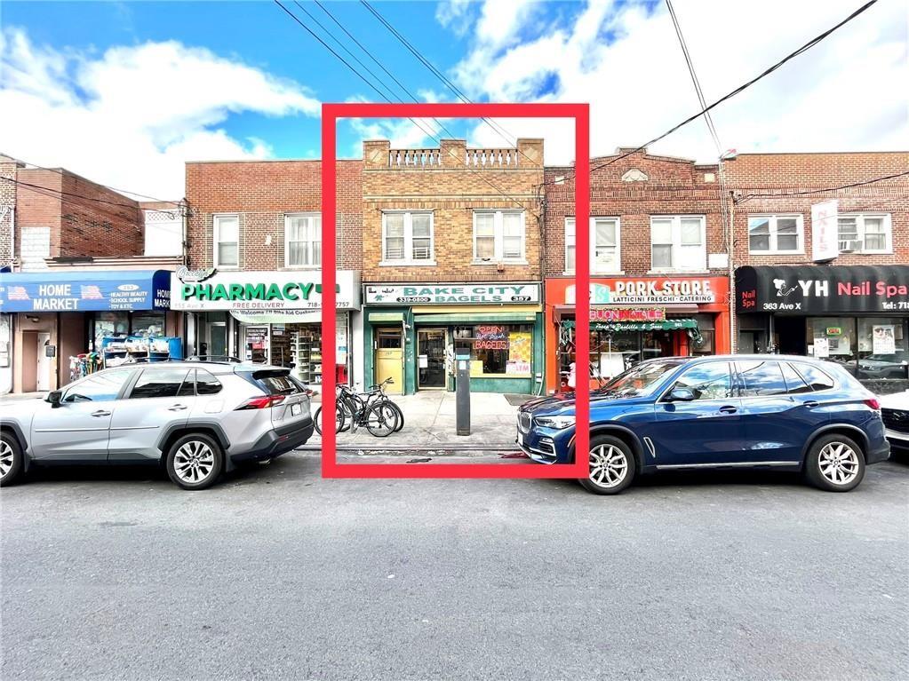357 Avenue X Brooklyn, NY 11223 - Photo 5 of 6 a car parked in front of a building