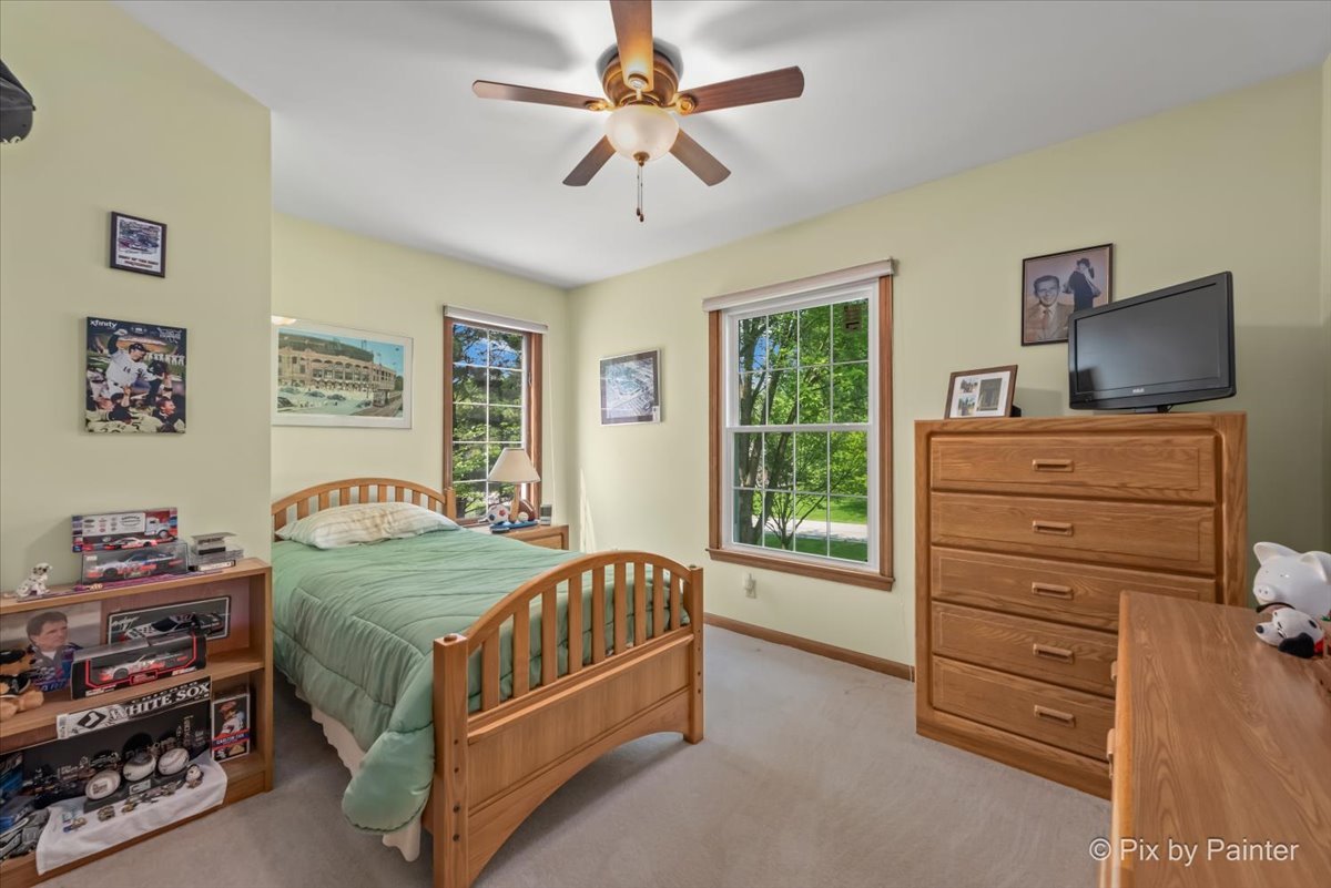 2N445 Beith Road Elburn, IL 60119 - Photo 25 of 58 a bedroom with a bed and furniture