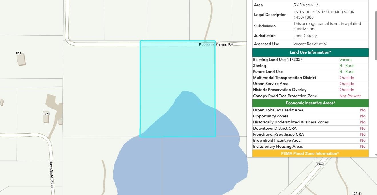 0 Robinson Farms Road Tallahassee, FL 32317 - Photo 4 of 5