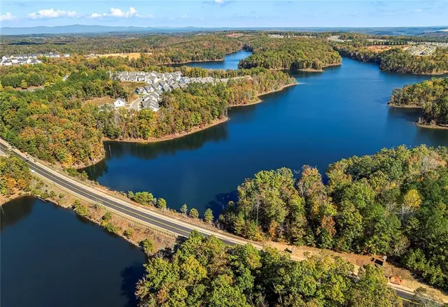 a view of a balcony with an ocean