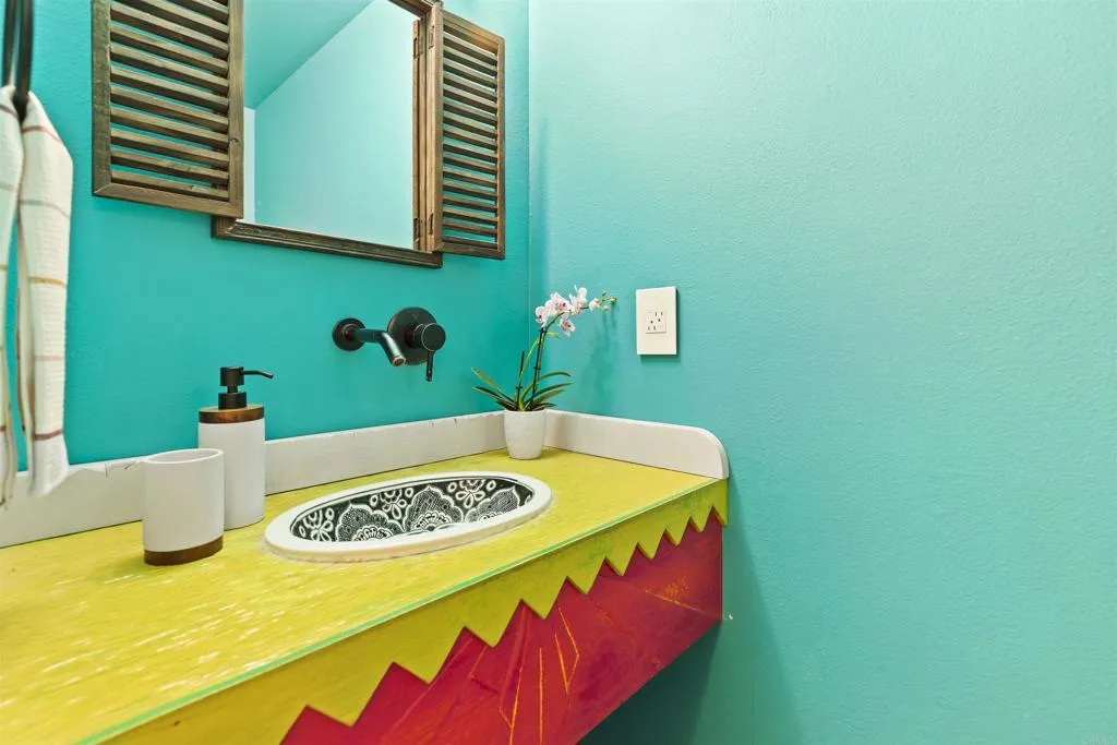 7883 Rancho Fanita Drive, Unit A Santee, CA 92071 - Photo 12 of 27 a bathroom with a sink and a mirror