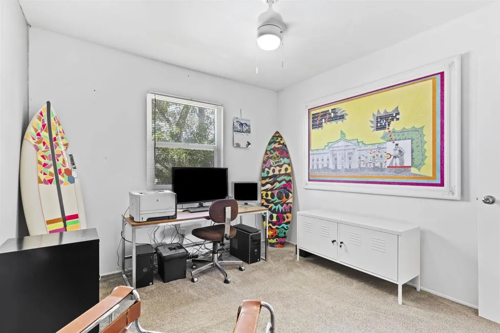 7883 Rancho Fanita Drive, Unit A Santee, CA 92071 - Photo 19 of 27 a view of a workspace with furniture and a window