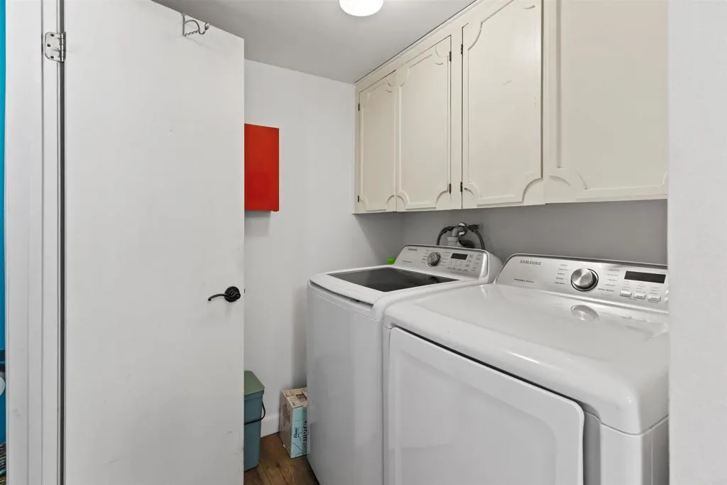 7883 Rancho Fanita Drive, Unit A Santee, CA 92071 - Photo 8 of 27 a view of storage and utility room with washer and dryer