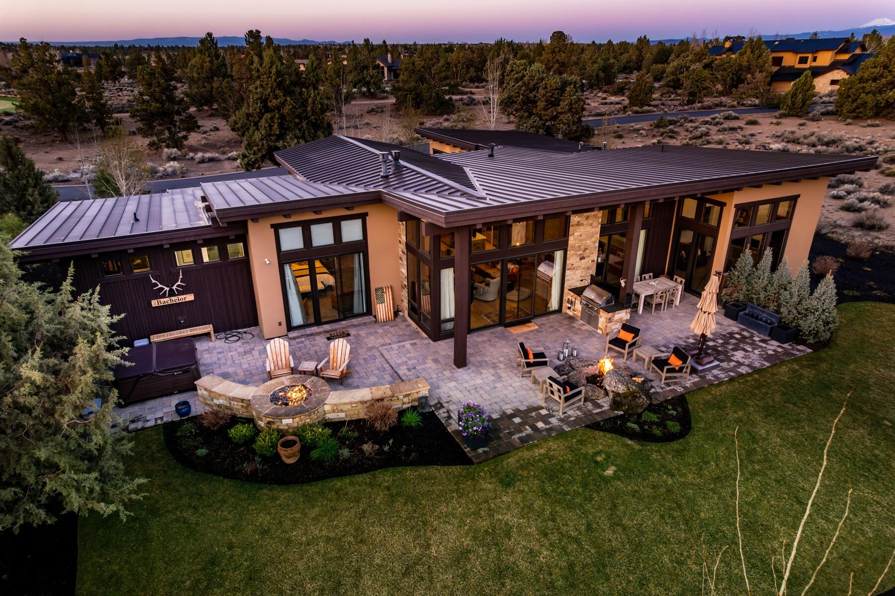 23116 Switchback Court Bend, OR 97701 - Photo 34 of 39 Aerial View of Back