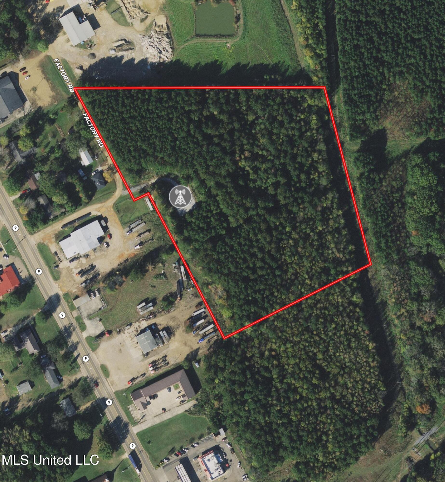 Factory Road Eupora, MS 39744 - Photo 10 of 11 Webster 11.2 Aerial Map