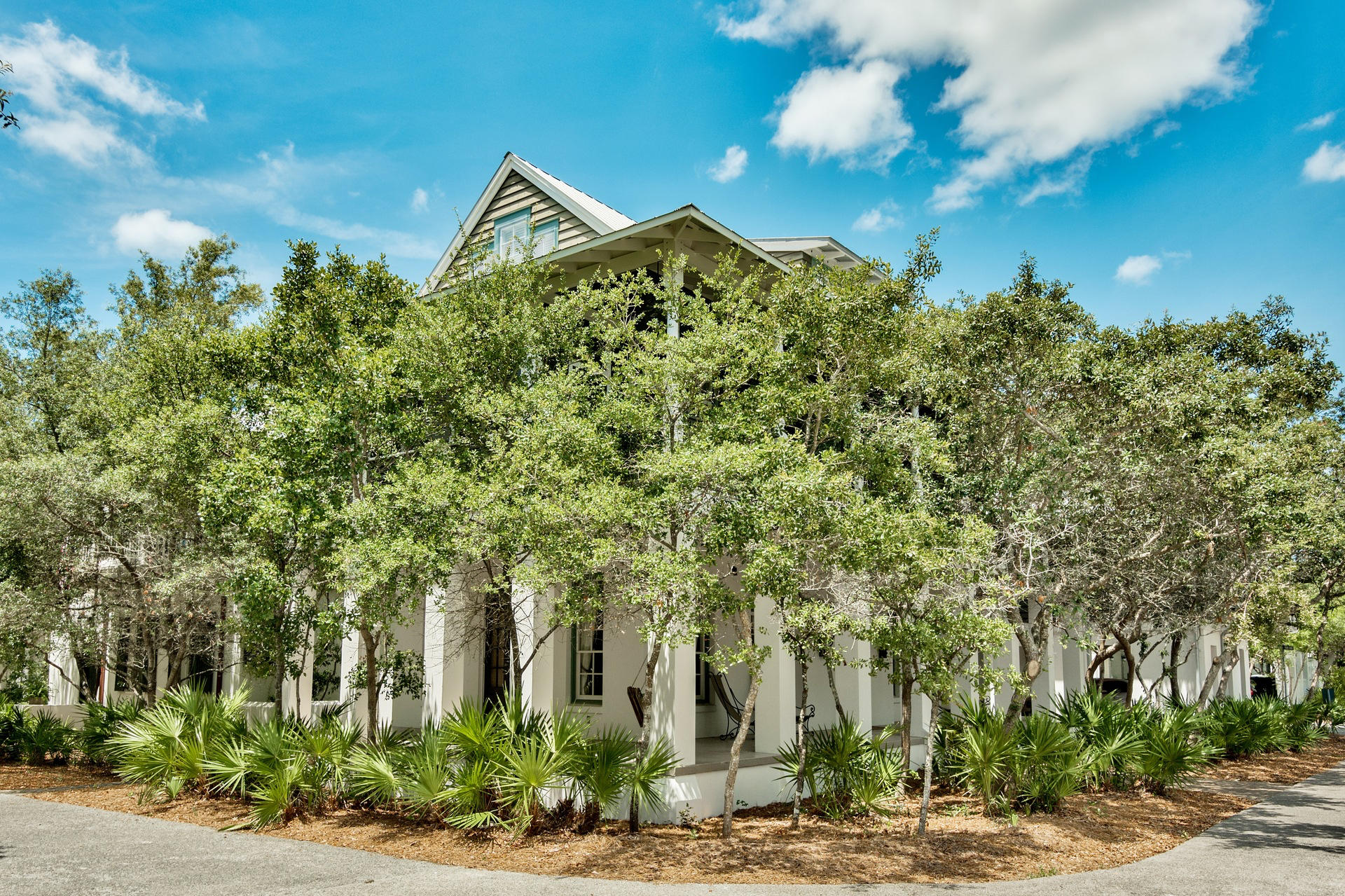 54 Round Road Rosemary Beach, FL 32461 - Photo 2 of 48 a front view of a house with a yard