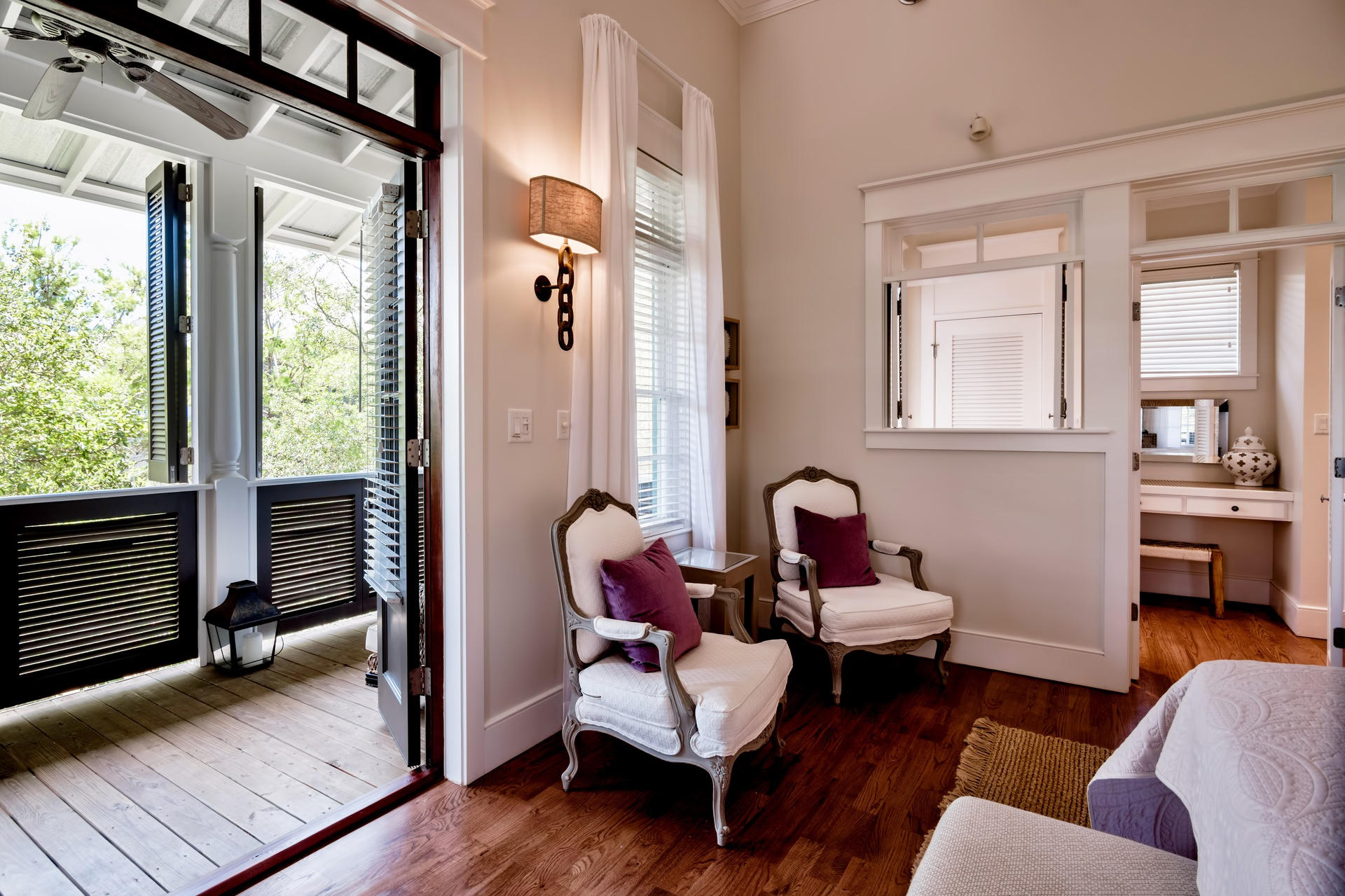 54 Round Road Rosemary Beach, FL 32461 - Photo 20 of 48 a living room with furniture and a window