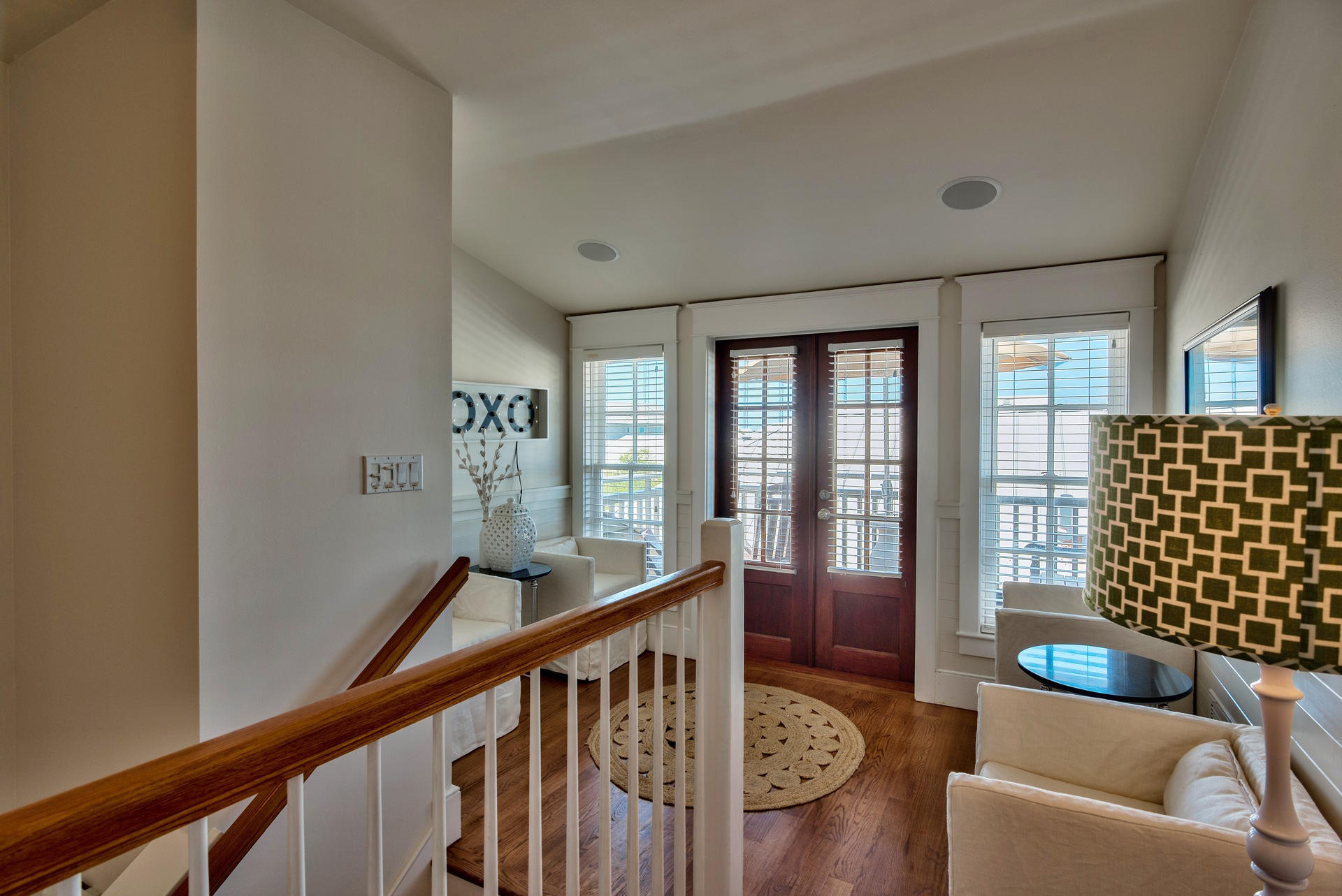 54 Round Road Rosemary Beach, FL 32461 - Photo 32 of 48 a living room with furniture and a large window