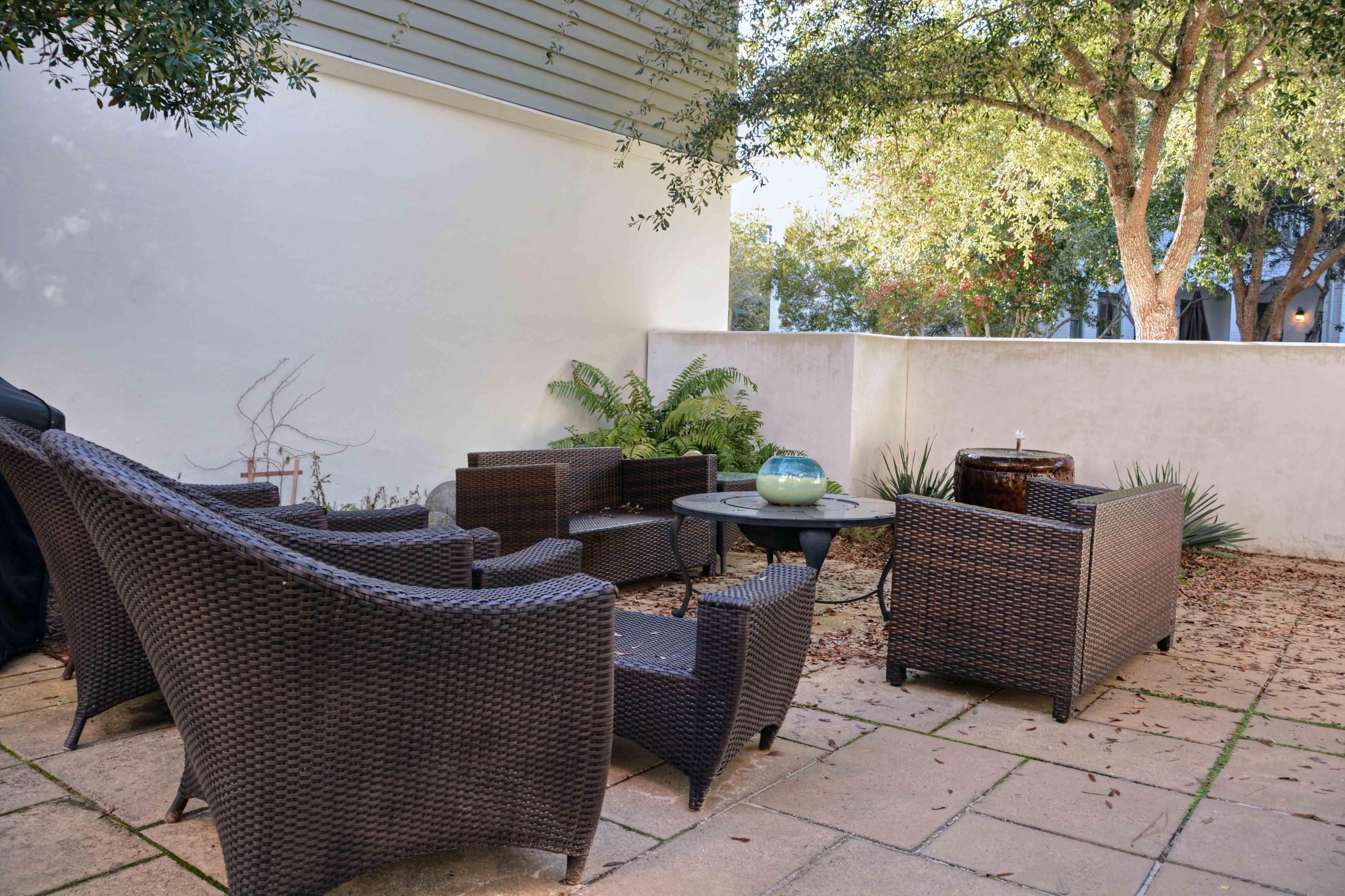 54 Round Road Rosemary Beach, FL 32461 - Photo 42 of 48 a view of outdoor space with seating and green space