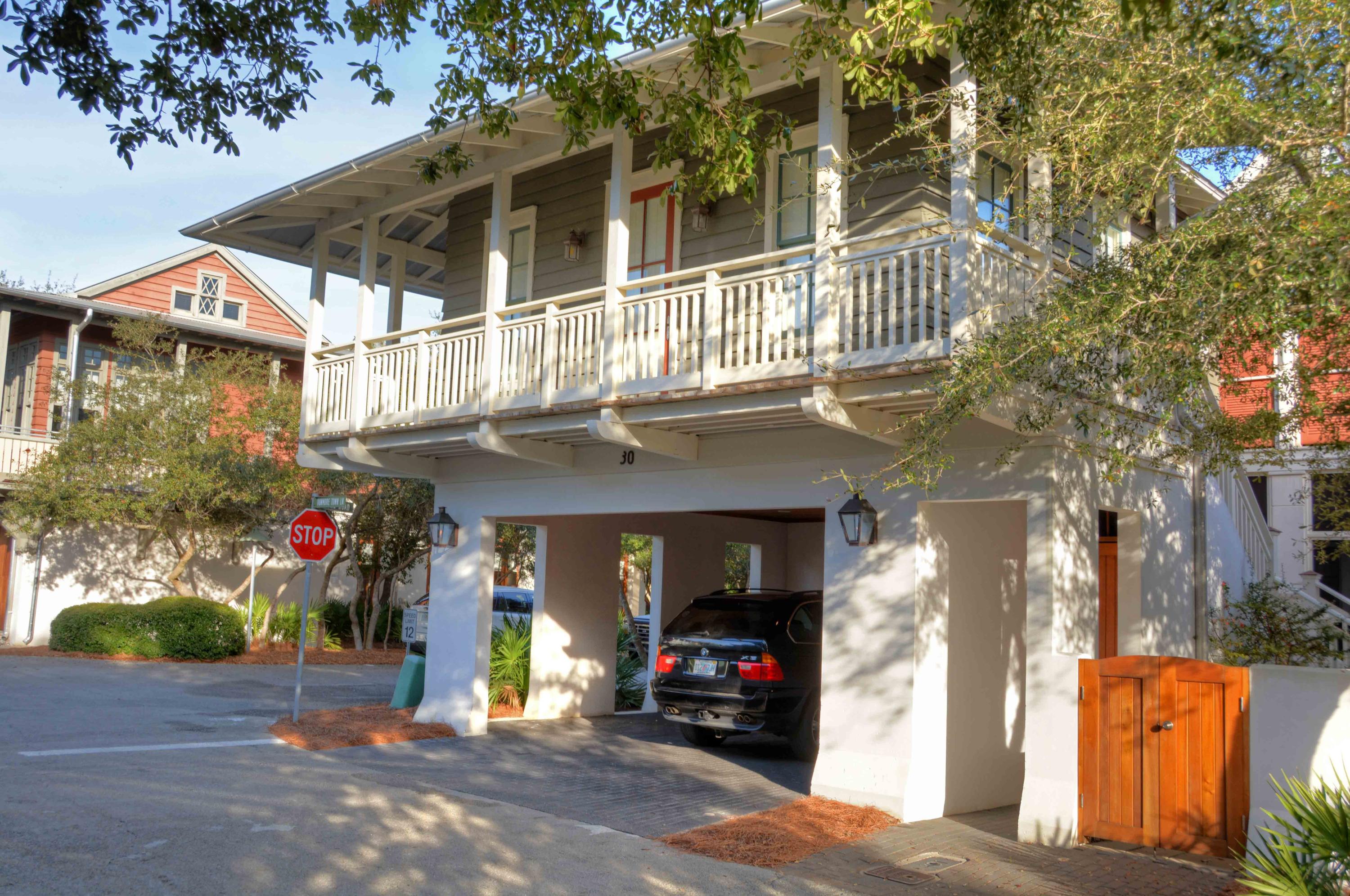 54 Round Road Rosemary Beach, FL 32461 - Photo 44 of 48 a car parked in front of a building