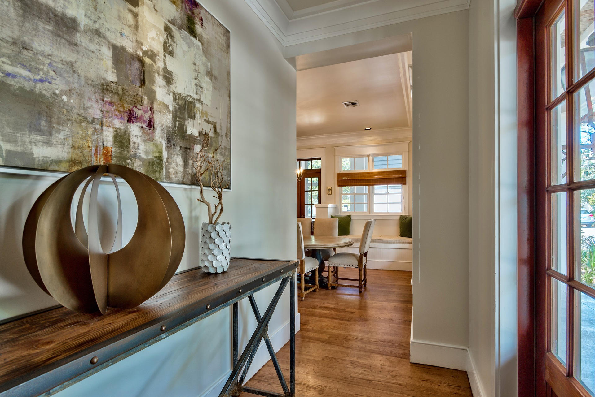 54 Round Road Rosemary Beach, FL 32461 - Photo 10 of 48 a living room with furniture and a large window