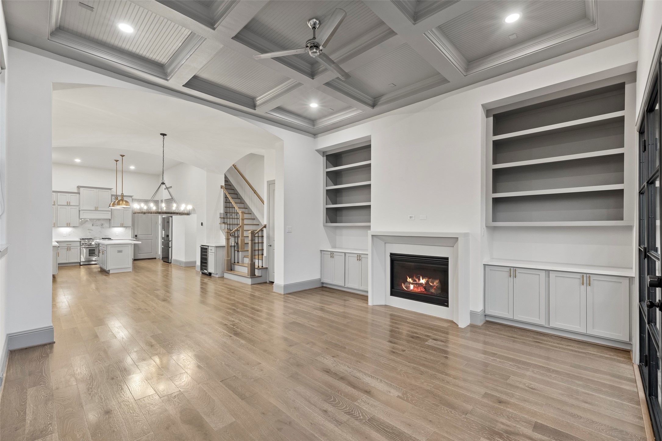 1719 Holman Street Houston, TX 77004 - Photo 12 of 40 a view of a livingroom with fireplace and furniture